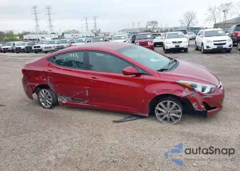 2014 Hyundai Elantra Se z USA, uszkodzony, nr VIN 5NPDH4AE8EH479855